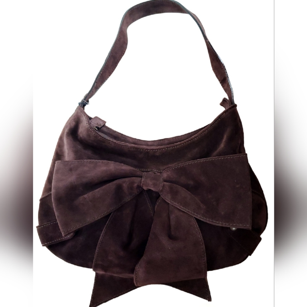 Genuine suede purse made in Italy, NWT